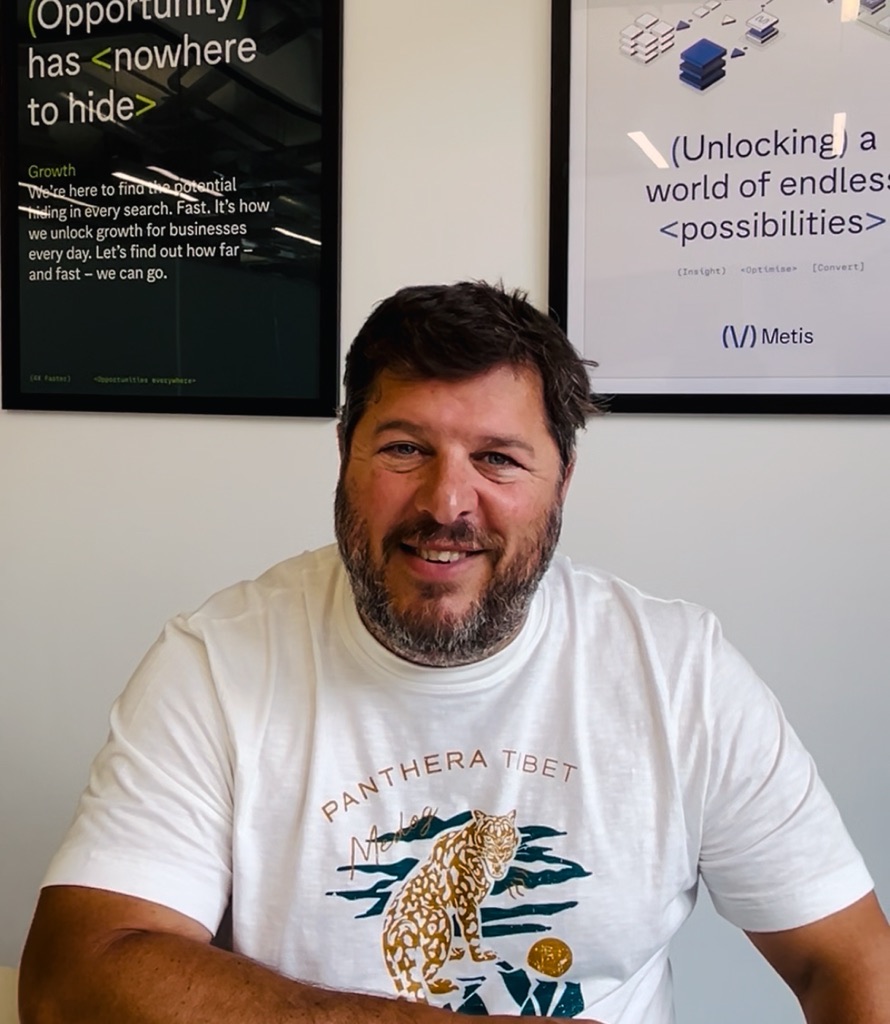 Louis Venter in the MediaVision office